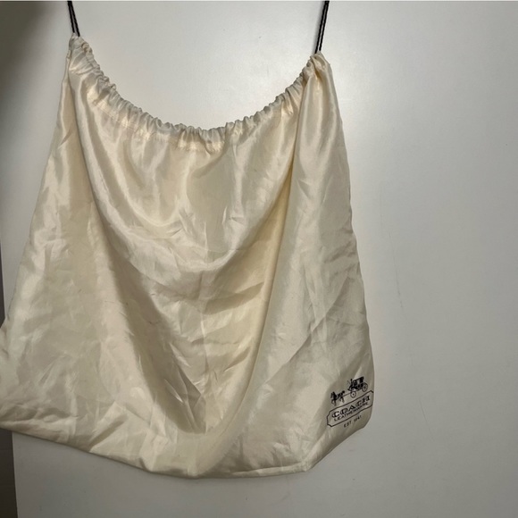 Brown Coach Satchel Chain Bag W/ Dust Bag Included AUTHENTIC! - Picture 2 of 11